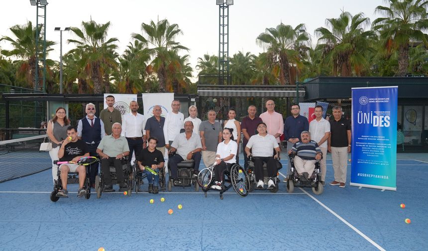 Engelsizce Adımlar: Tenis ile Yeni Başlangıçlar projesi tanıtıldı