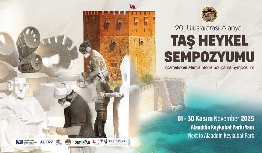 Alanya Taş Heykel Sempozyumu başvuruları başladı