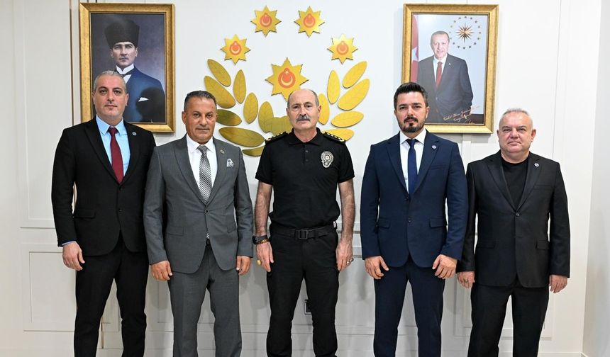 EMŞAV’dan Antalya İl Emniyet Müdürü’ne ziyaret