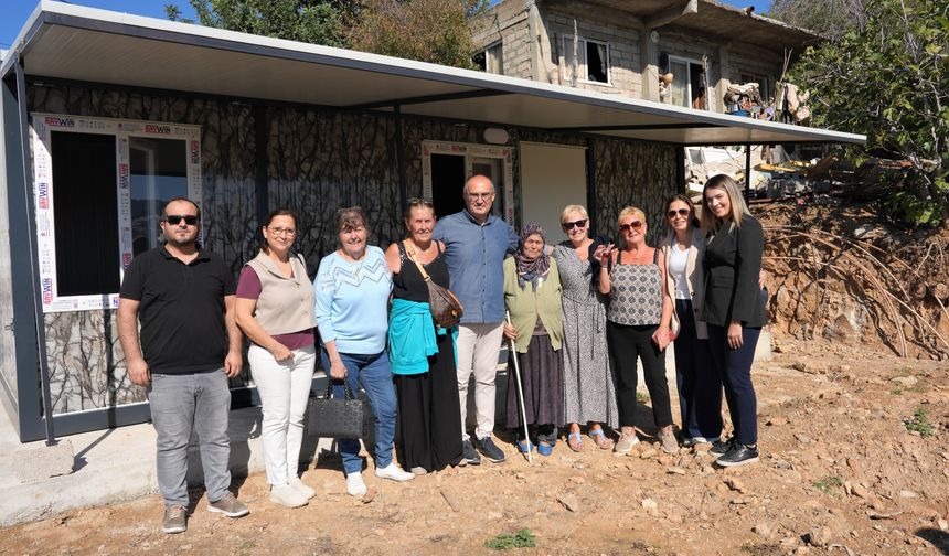 Alanya’da kış ayı gelmeden evine kavuştu