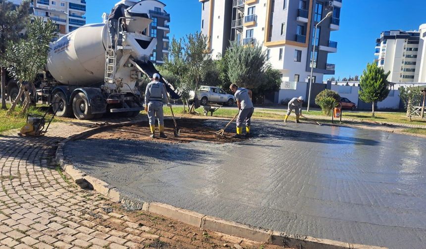 Çalışmalar sürüyor! Gazipaşa’da yoğun mesai