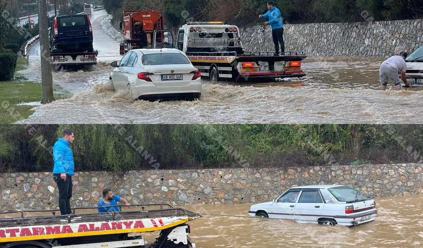 SON DAKİKA! Maalesef korkulan oldu! Alanya-Antalya yolu kapandı