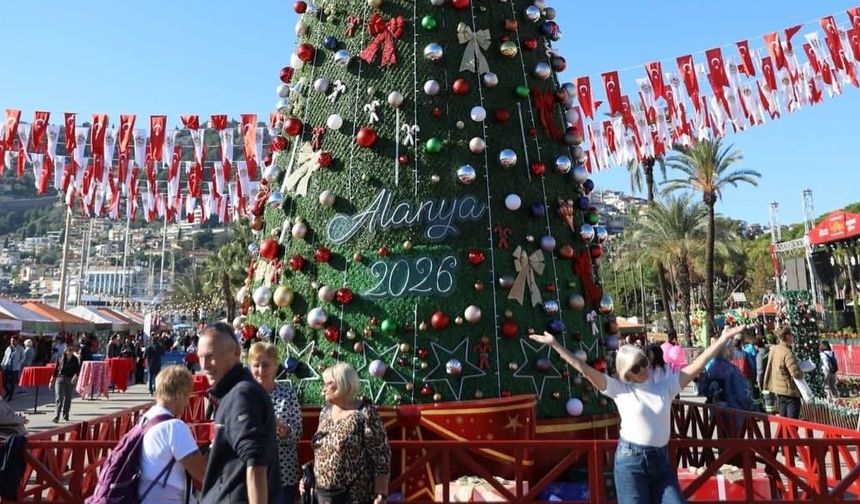 Alanya’da Noel Coşkusu başladı