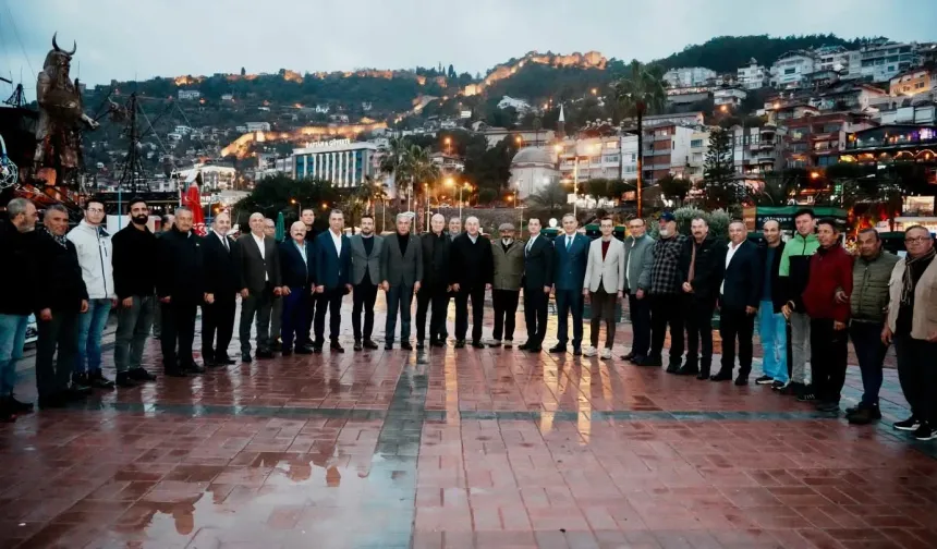 Alanya Limanı'nda kritik zirve: İskelede 'disiplin' vurgusu