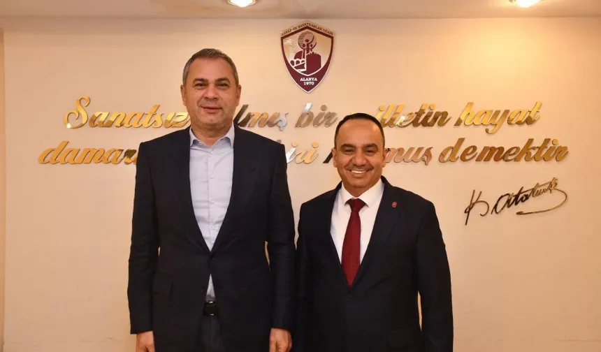 AK Parti Alanya'dan başkan Özdemir’e ziyaret