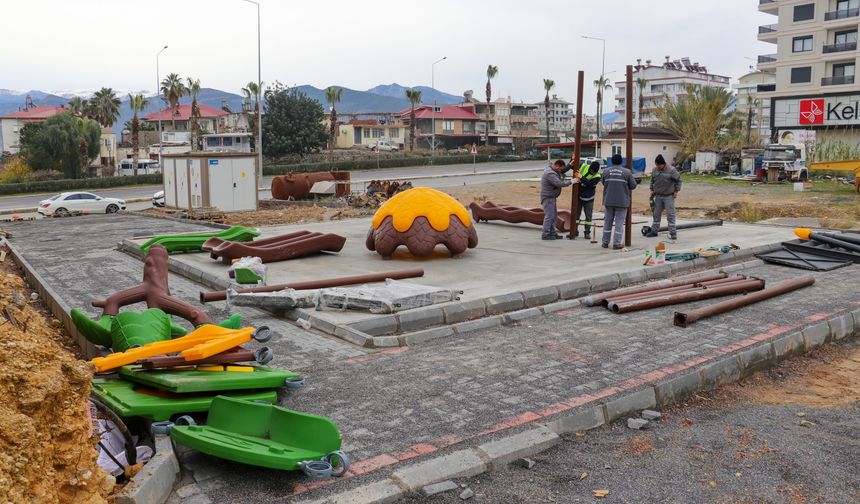 Gazipaşa’da o mahalle çocuk parkına kavuşuyor