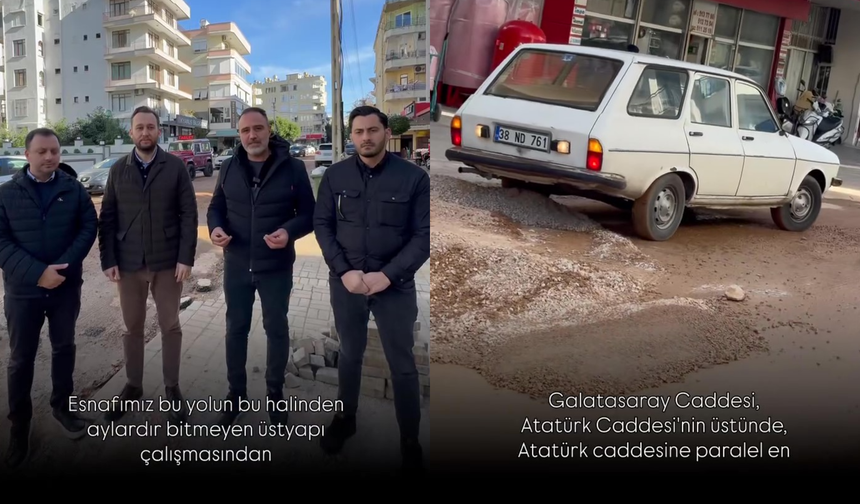 Alanya’nın göbeğinde yol çilesi: "Büyükşehir Alanya’yı unuttu"