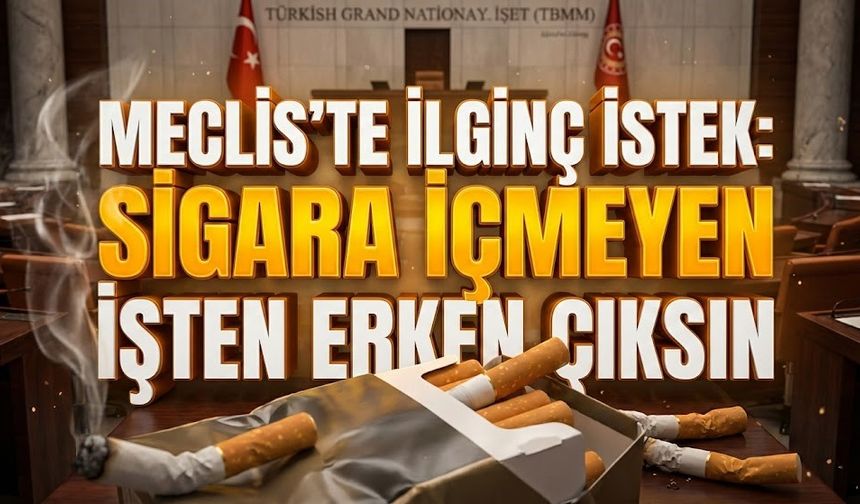 Şaşırtan teklif: Sigara kullanmayana erken mesai bitişi