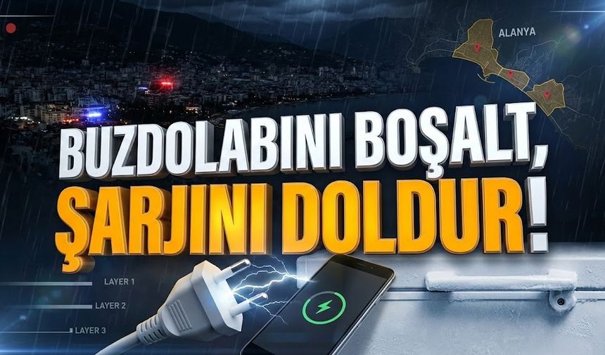 İşte Alanya’da karanlıkta kalacak mahalleler!