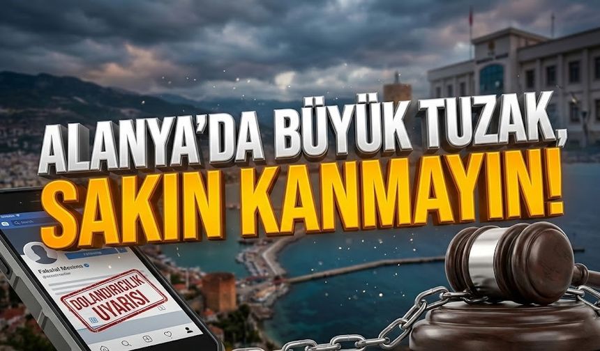 Alanya’da başkanın ismiyle büyük oyun: Yurt dışından montajlı tuzak!