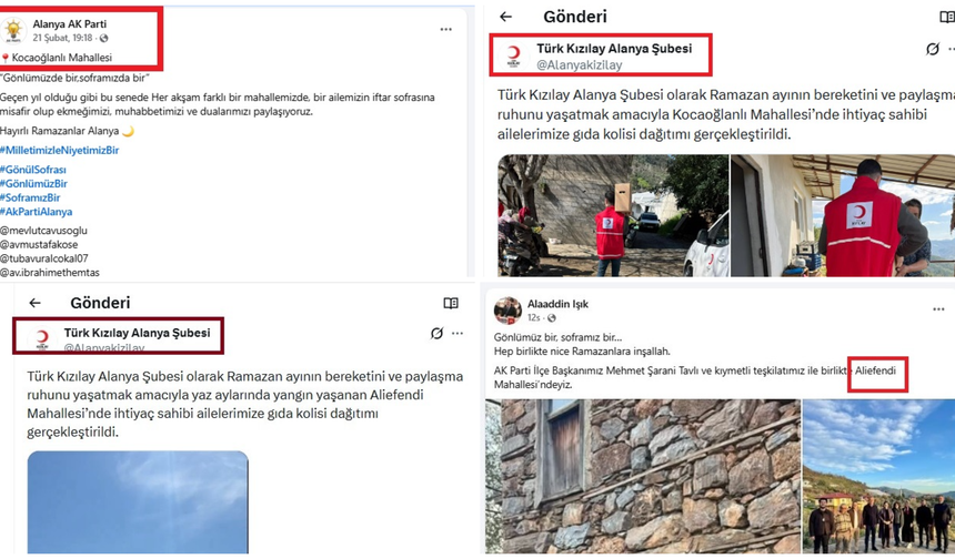 Kızılay Alanya Şubesi, siyasetin arka bahçesi mi?