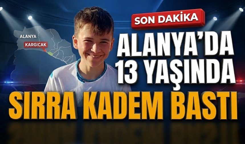 13 yaşındaki Enes, Alanya’da her yerde aranıyor