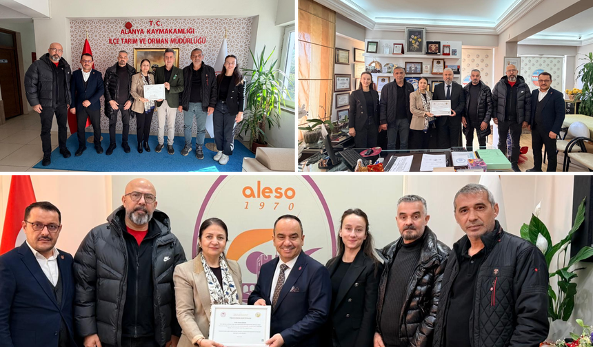 AGC’den “Hayırlı olsun” turu ve başkanlara ‘Yeşil’ tebrik