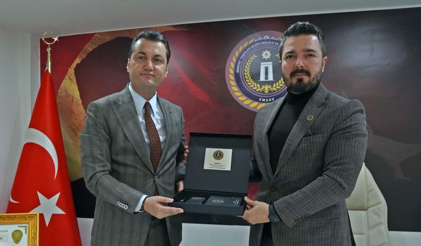 Kaymakam Öztürk’ten EMŞAV Alanya’ya ziyaret