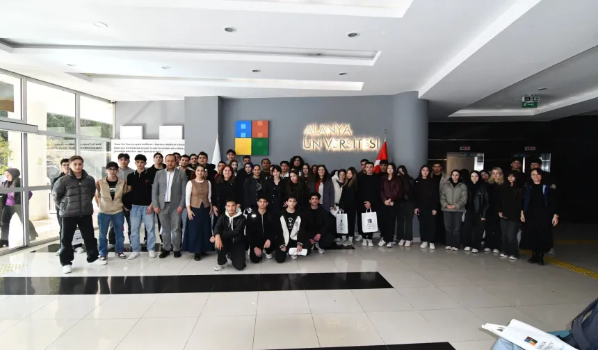 Mehmet Arif Türktaş Lisesi’nden Alanya Üniversitesi’ne ziyaret