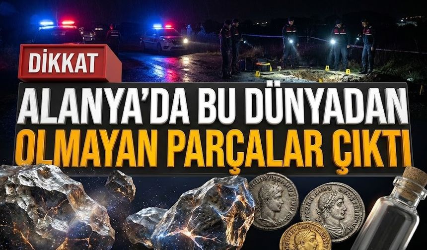 SON DAKİKA! Alanya şokta! Cebinden göktaşı çıktı, inanılmaz olay