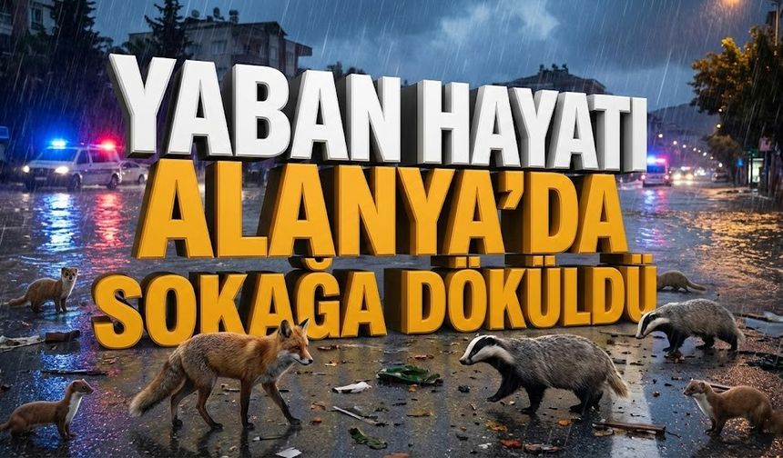 Baraj kapakları açıldı, yaban hayatı şehre sığındı