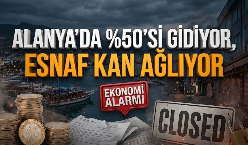 Alanya ekonomisinde 2026 alarmı: Sektör temsilcileri çözüm bekliyor