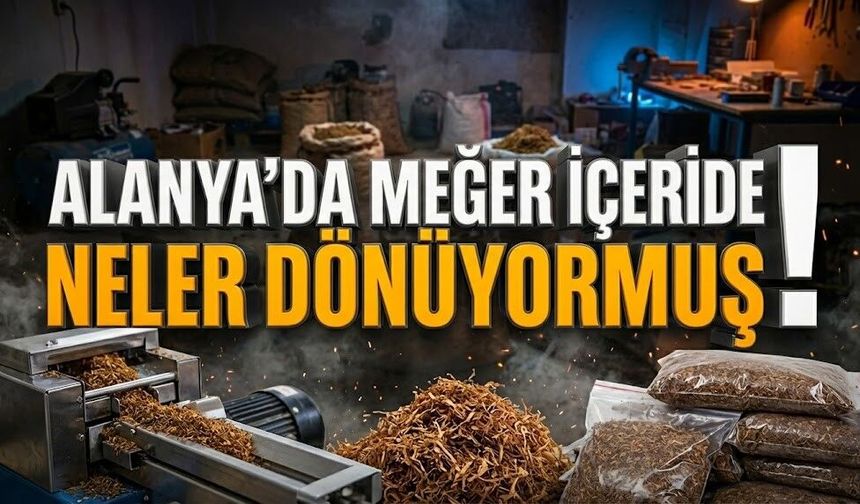 Alanya’da o eve giren jandarma, gördüklerine inanamadı