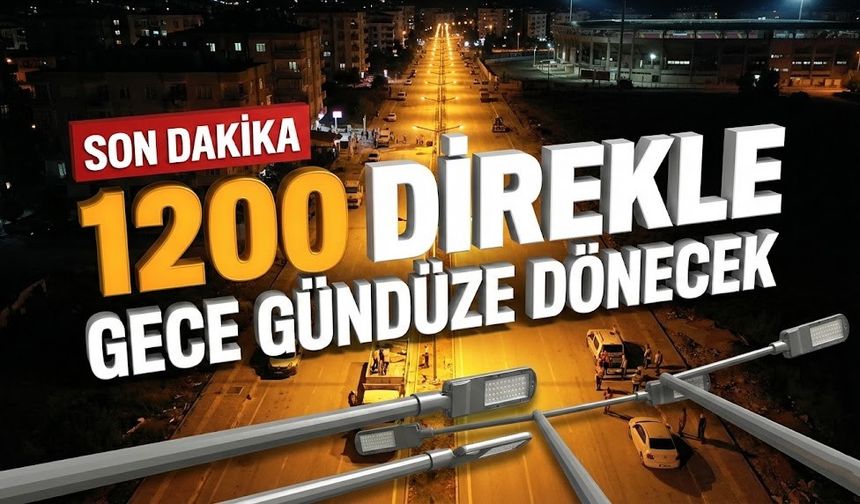 Alanya ışığa boğulacak! 1200 direk dikilecek, gece gündüze dönecek