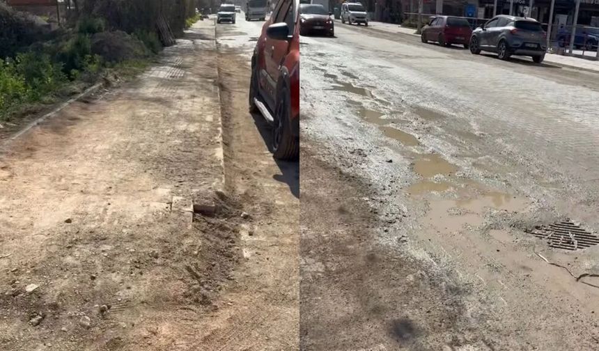 Mahmutlar ve Obagöl’de altyapı çatlağı