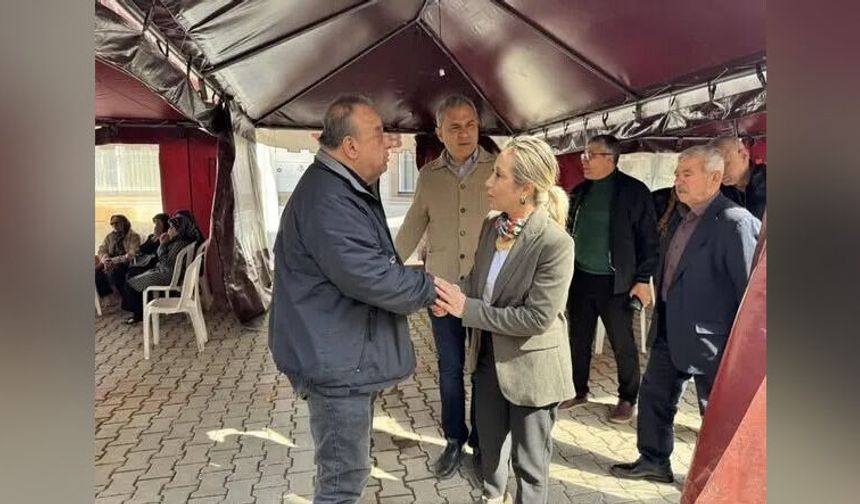 Alanya siyasetinde taziye birleştirdi: Arıkan ailesine ziyaret