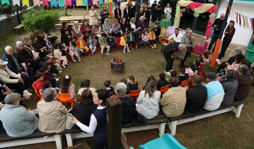 Alanya’da çınarlar ve fidanlar aynı masada