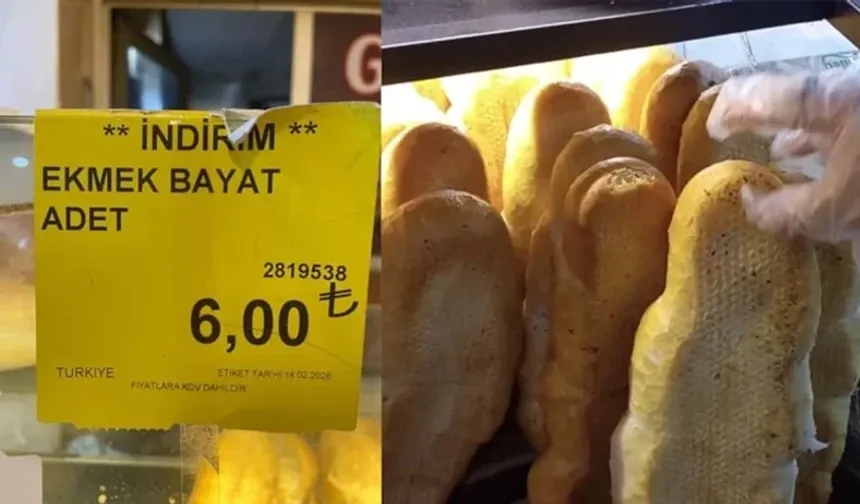 "Bayat ekmek" kuyruğu: 6 liraya alıcı bekliyor
