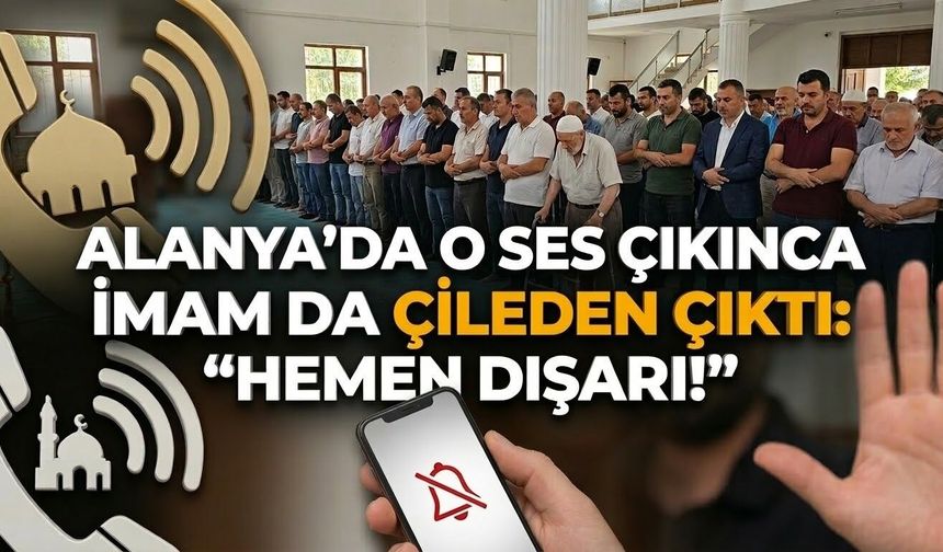 Alanya’da imam kovdu, cemaat sahip çıktı: "Burası Allah’ın evi!"