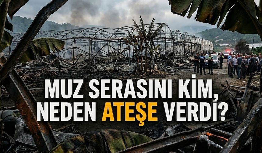 Alanya’da serayı ateşe verip tutuklandılar