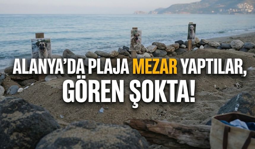 Alanya’da gizemli mezarlar, herkesi şaşkına çevirdi