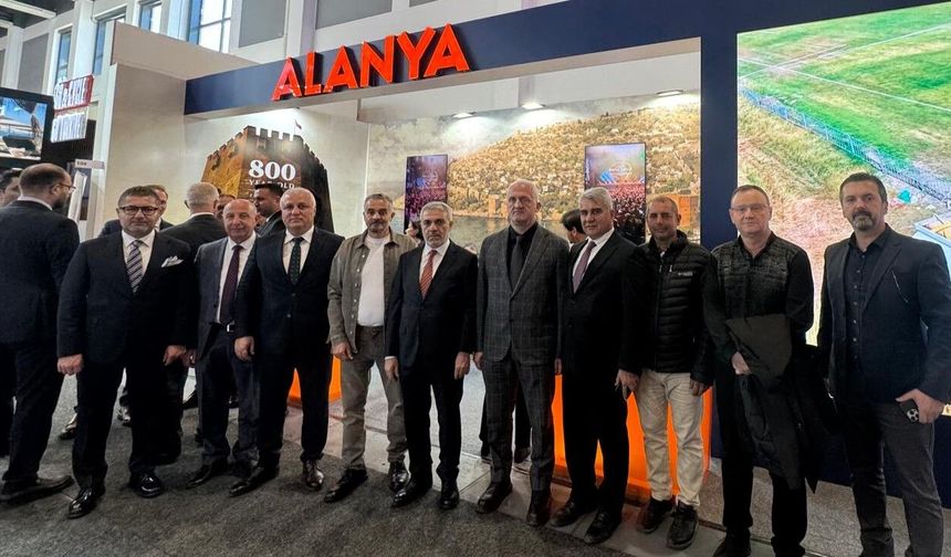 Berlin’de Alanya fırtınası: Dünyanın gözü bu standın üzerinde!