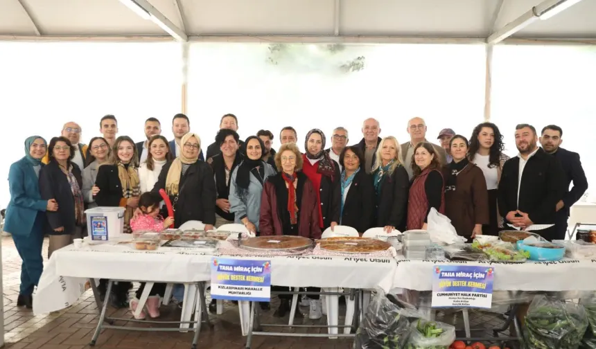 Minik Taha için Alanya tek yürek: Bu kermeste umut pişiyor