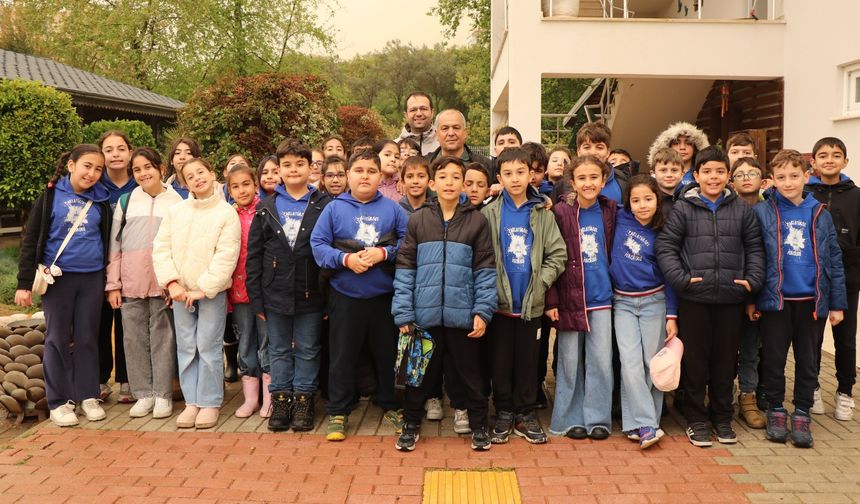 Miniklere doğa ve sanatla iç içe eğitim