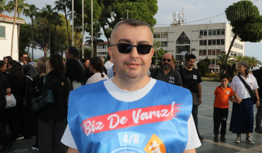 Eğitimciler Alanya dahil tüm Türkiye'de işi bıraktı