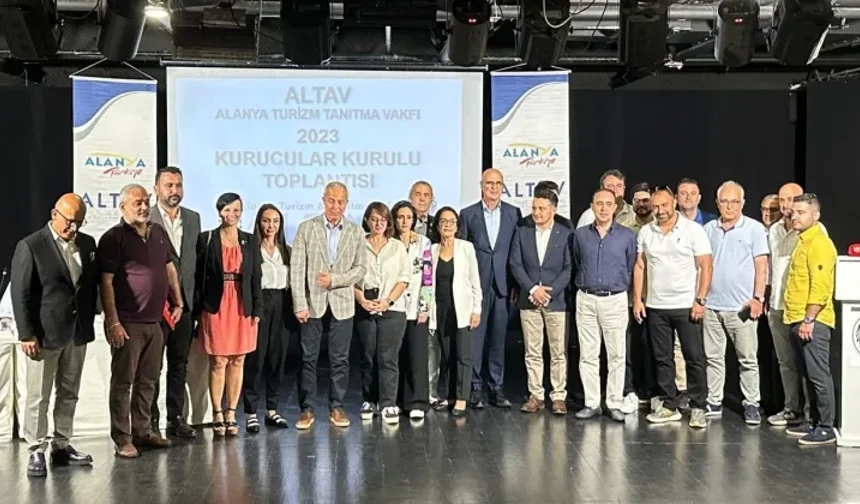 Alanya turizminin kaderi bu salonda çiziliyor: ALTAV’da büyük gün