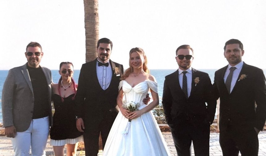 Alanya bu düğünü konuşuyor: Ünlü avukatlar hayatını birleştirdi