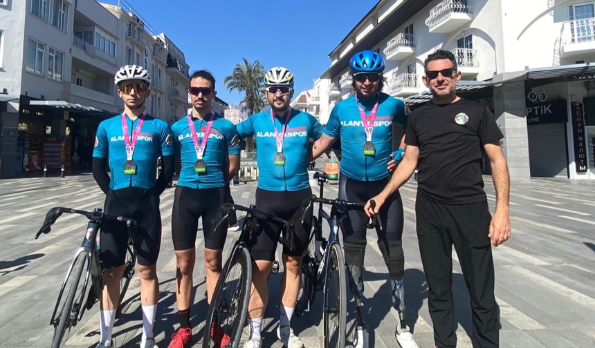 Alanya’nın pedalları Kemer’i salladı: Madalya yağmuru!