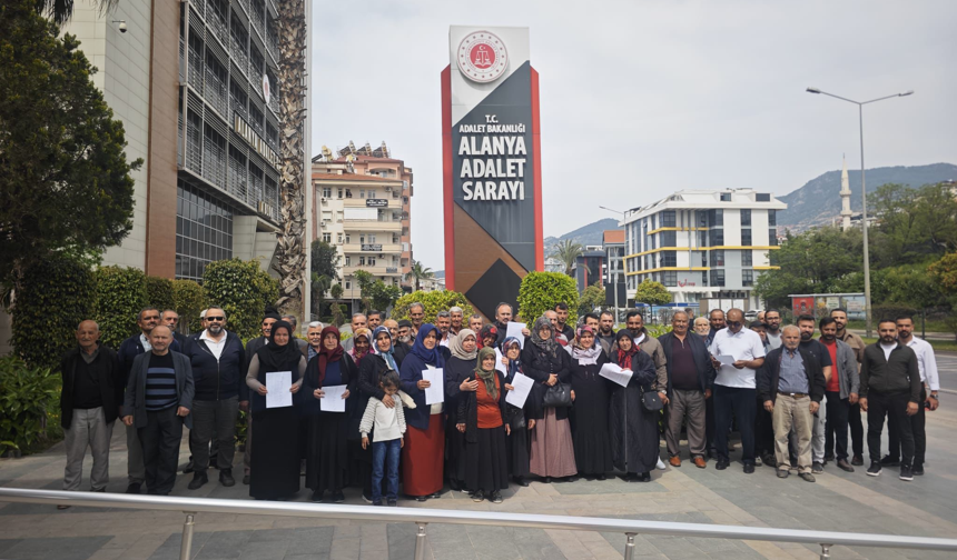 Alanya'da mahalle karıştı! Adliyeye 60 kişi gittiler: "Artık yeter!"