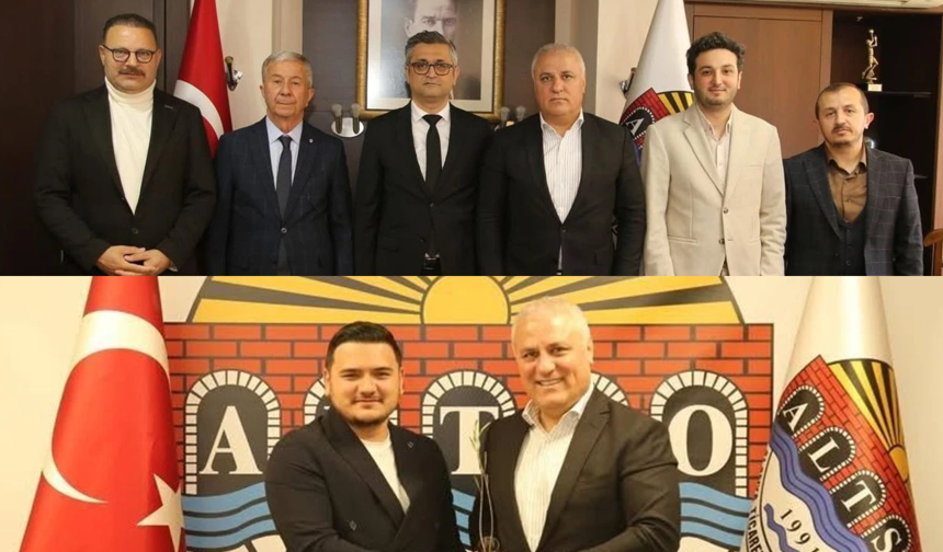 ALTSO’da genç vizyon ve bilim rüzgarı: Eray Erdem’den tam destek