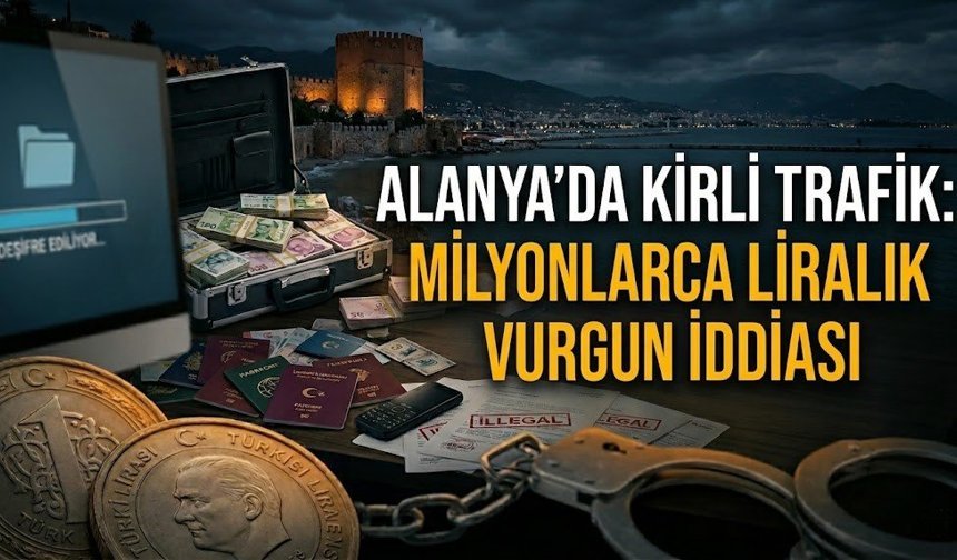 Alanya’da kirli trafik: Milyonlarca liralık vurgun iddiası