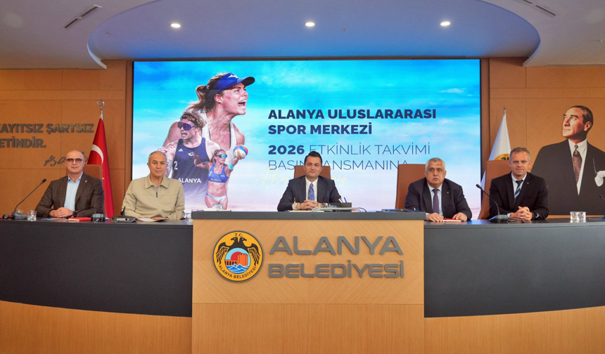 Kumun kralları Alanya’ya geliyor: 2026 Dünya Takvimi açıklandı