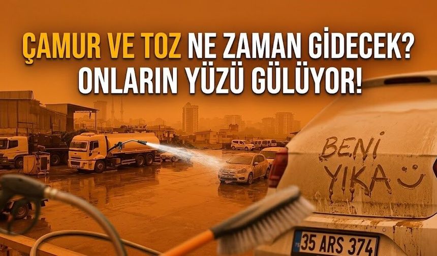 Çamur ve toz ne zaman gidecek? Onların yüzü gülüyor!