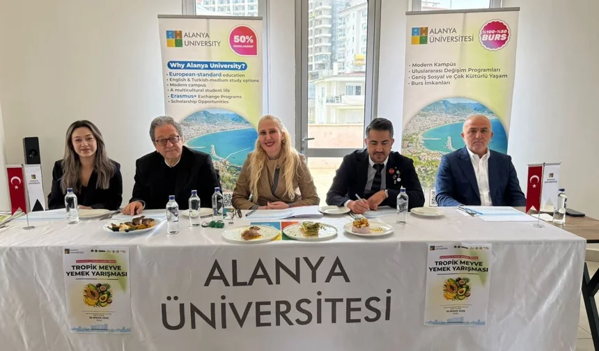 Alanya’da tropik esinti: Genç şefler mutfakta devleşti