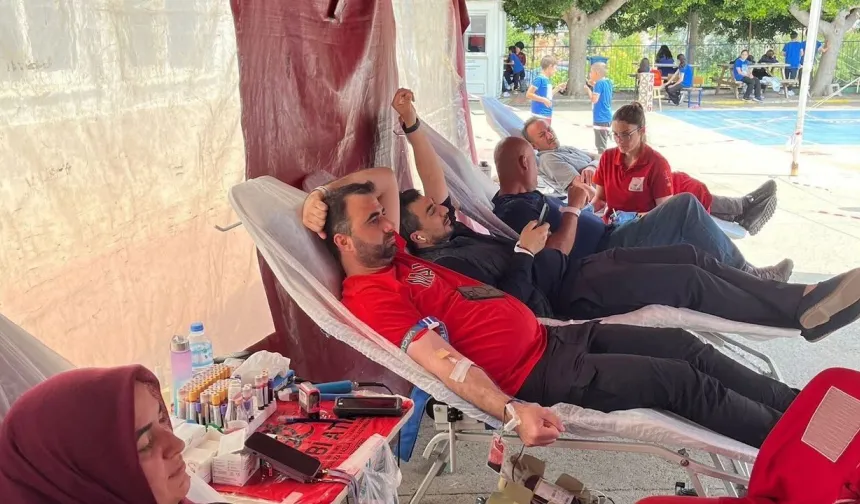 Alanya’da iyilik yarışı: 78 ünite can suyu toplandı