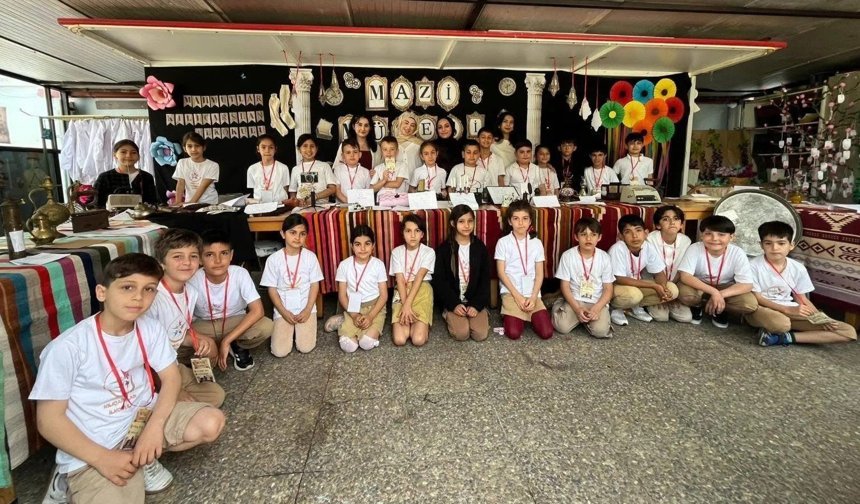 Mahmutlar'da zaman durdu: Okulun içine müze kurdular