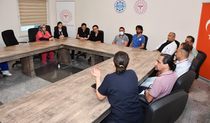 Başhekim Yılmaz’dan Engelliler Haftası’nda anlamlı buluşma