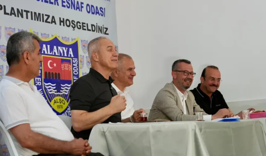 Alanya'da direksiyon başındakilerle kritik zirve
