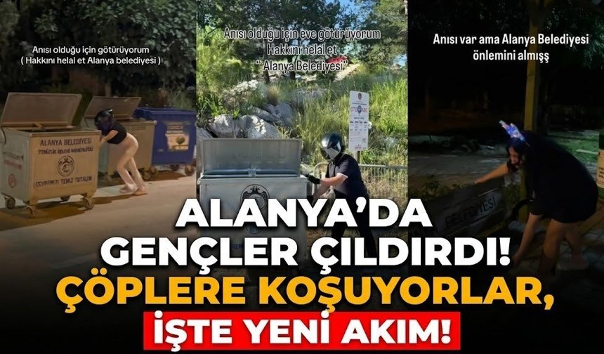Alanya’da "Anısı Var" diyen çöpe koştu! Başkan yanıtladı: "Koleksiyon yapmayın"