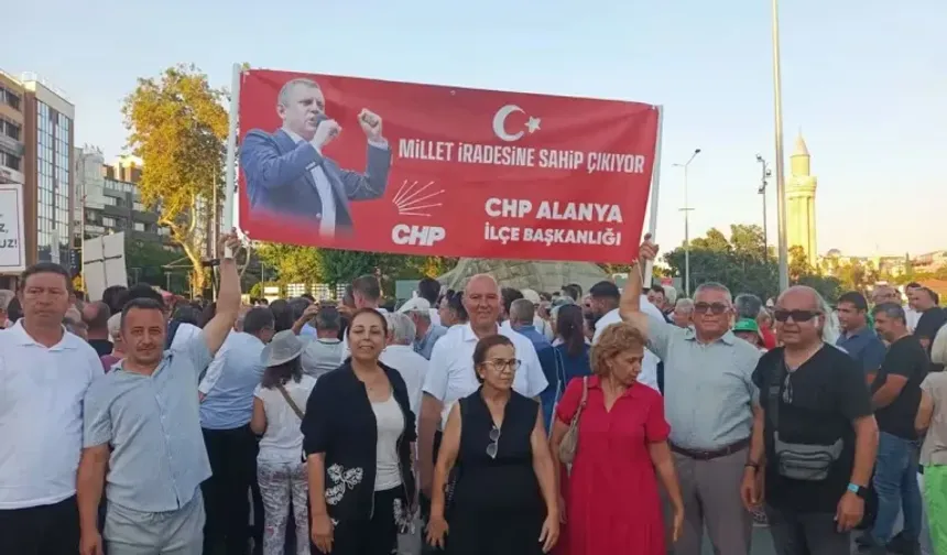 Alanya CHP’den Antalya’ya "Örgüt İradesi" çıkarması